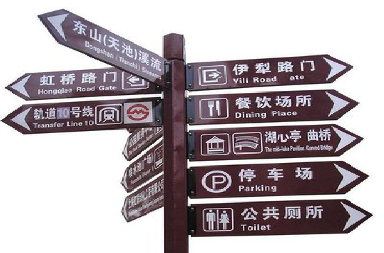 大邑标牌的基本功能。
