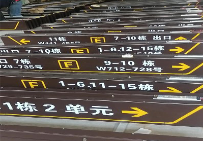 大邑广告标识中，常见的几种安装方式。